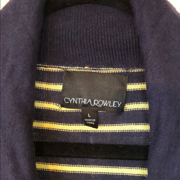 Cynthia Rowley striped cardigan - Picture 2 of 4